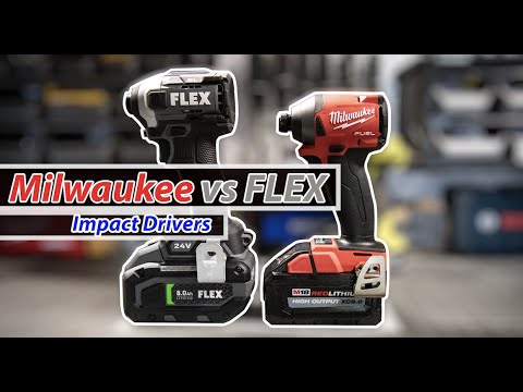 FLEX vs Milwaukee Impact Drivers