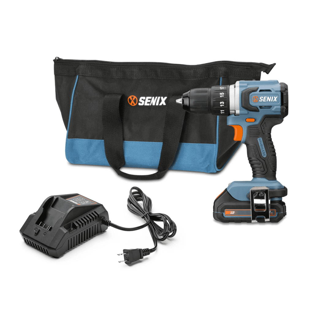 A Driving Force: The SENIX 20 Volt Max* Brushless Drill Driver
