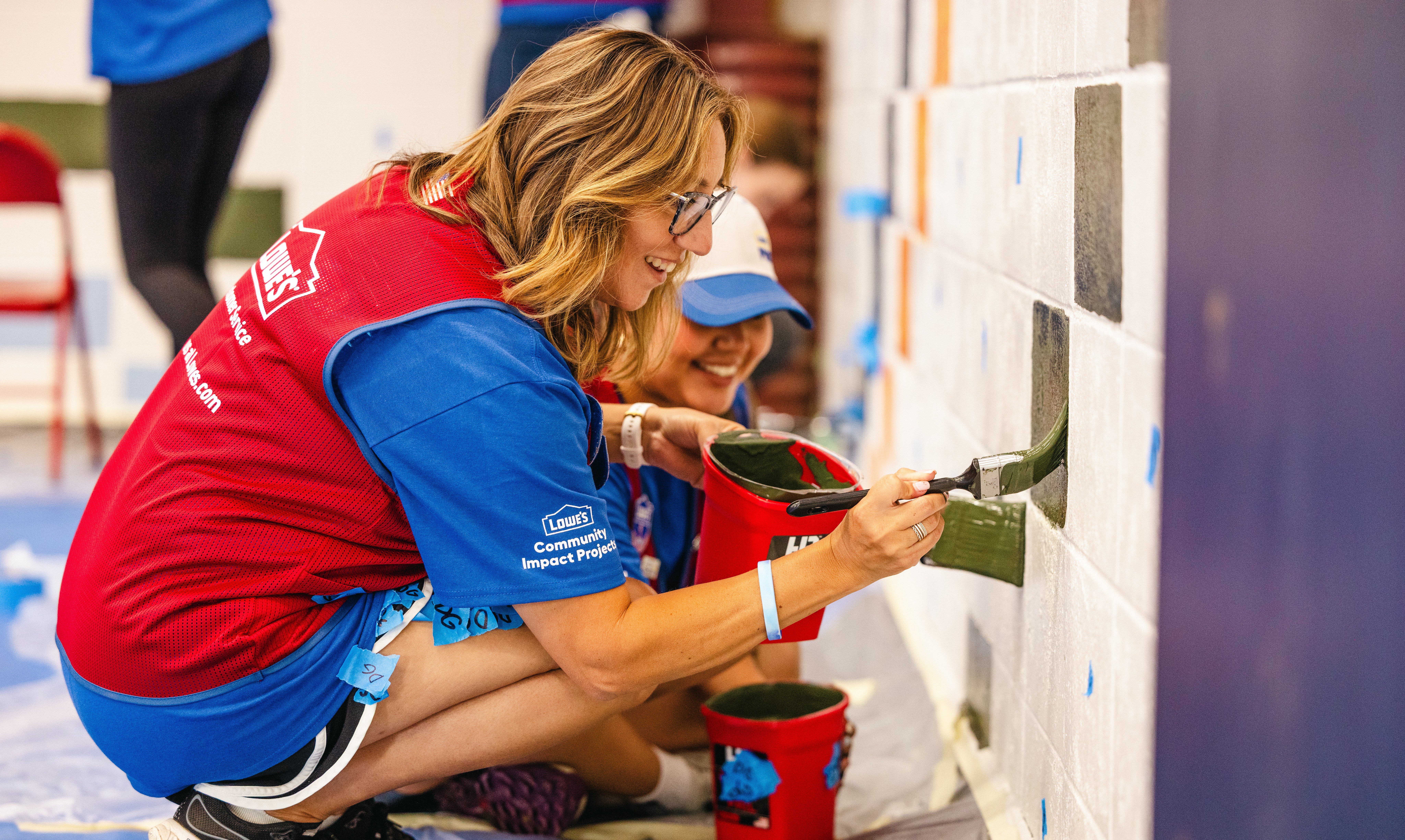 Red Vests Show Up: A Lowe’s-Camptown Project in Indianapolis